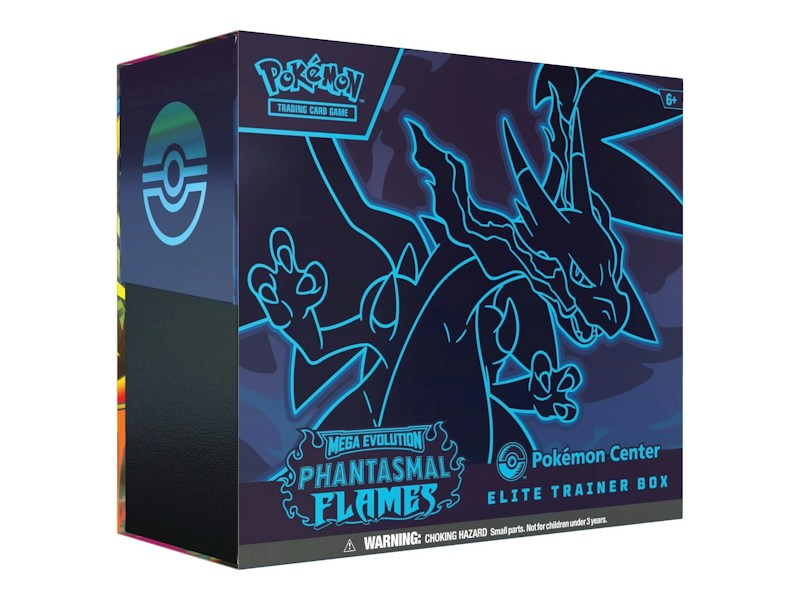 2025 Pok¨¦mon Mega Evolution Phantasmal Flames Pokemon Center Elite Trainer Box