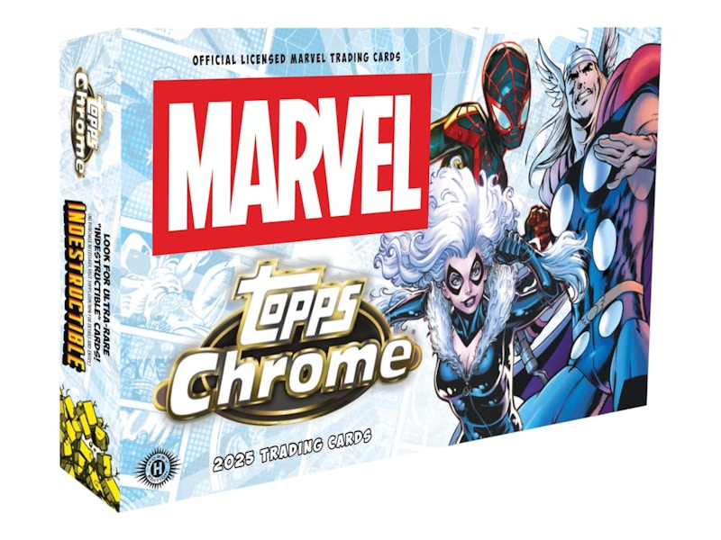 2025 Topps Chrome Marvel Comics Hobby Box