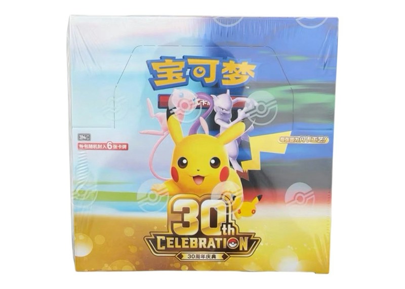 2026 Pok¨¦mon Mega Evolution 30th Celebration Booster Box (Simplified Chinese)
