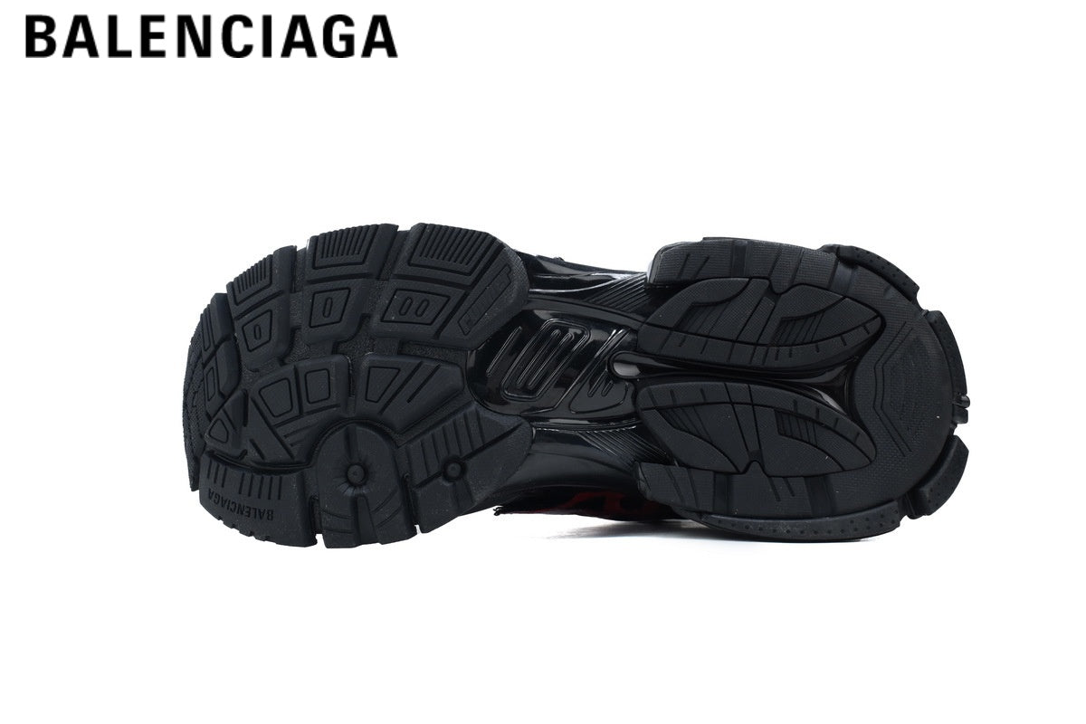 Balenciaga Runner Graffiti men's shoes women sneakers ¡ª Black / Red