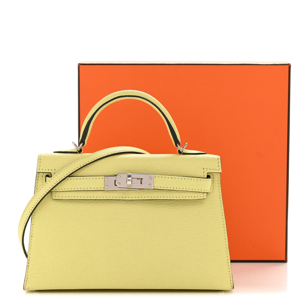 Chevre Mysore Mini Kelly Sellier 20 Jaune Bourgeon