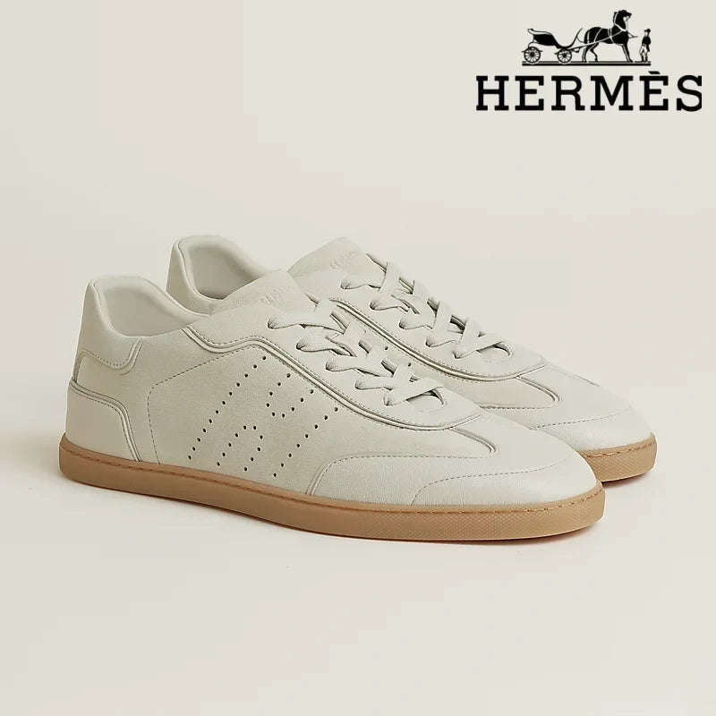 Herm¨¨s Boomerang Light Grey Sneaker