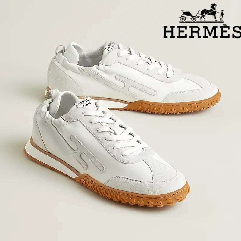 Herm¨¨s Jet Sneaker in Blanc