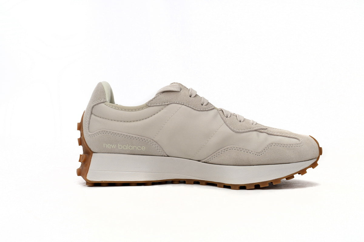 New Balance 327 Women's & Men's Retro Sneakers - Cream & Dark Green