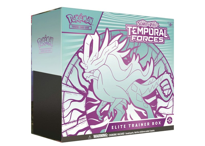 2024 Pok¨¦mon Scarlet & Violet Temporal Forces (Walking Wake) Elite Trainer Box
