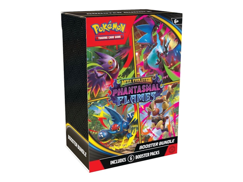 2025 Pok¨¦mon Mega Evolution Phantasmal Flames Booster Bundle