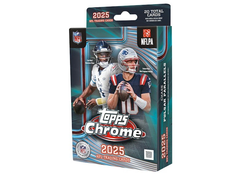 2025 Topps Chrome Football Hanger Box