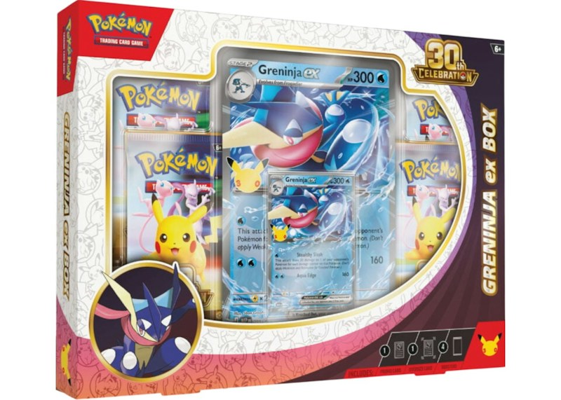 2026 Pok¨¦mon Mega Evolution 30th Celebration Greninja ex Box