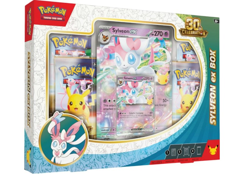 2026 Pok¨¦mon Mega Evolution 30th Celebration Sylveon ex Box
