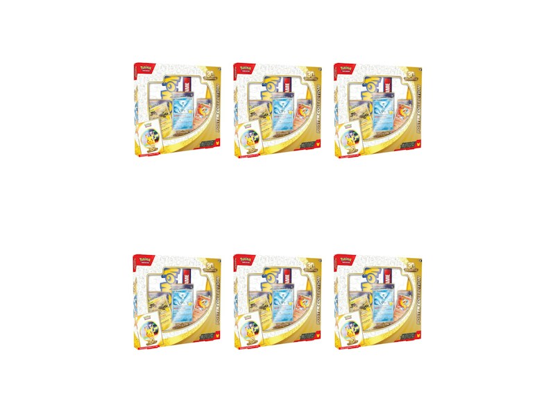 2026 Pok¨¦mon Mega Evolution 30th Celebration Poster Collection 6x Lot