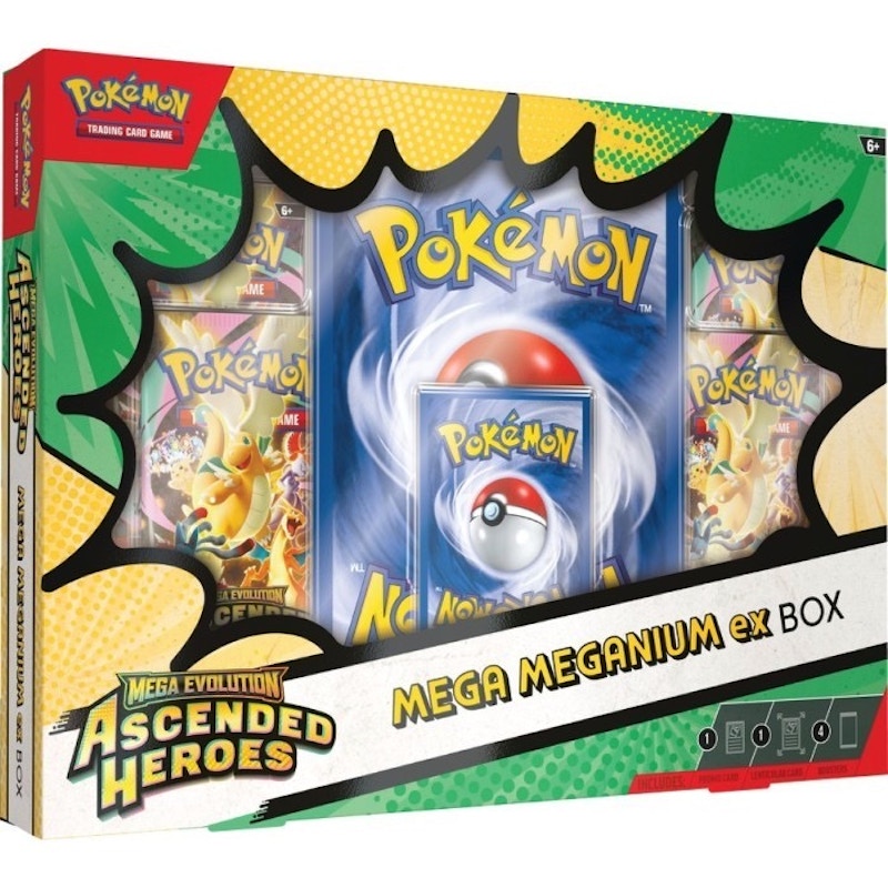 2026 Pokemon Mega Evolution Ascended Heroes Mega Meganium ex Box