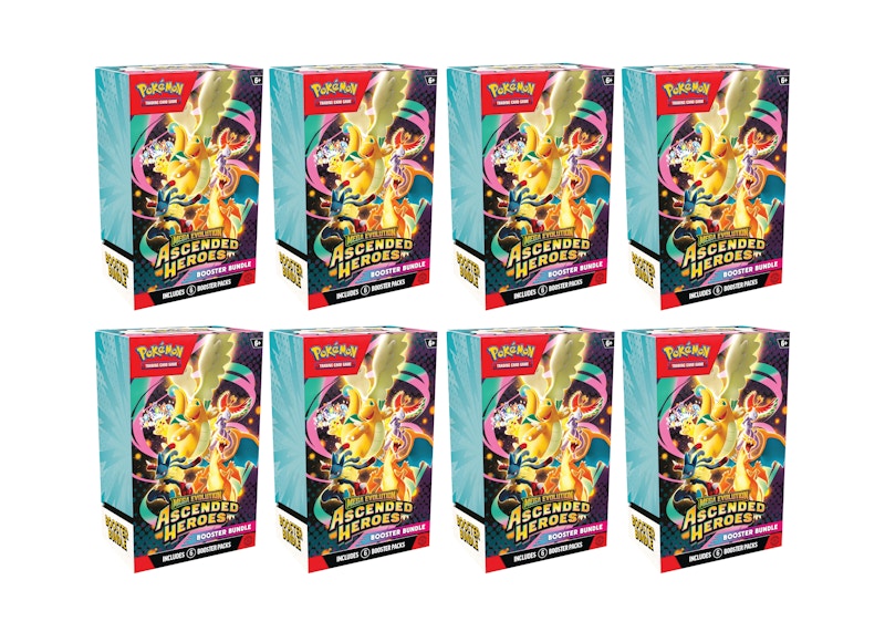 2026 Pok¨¦mon Mega Evolution Ascended Heroes Booster Bundle 8x Lot