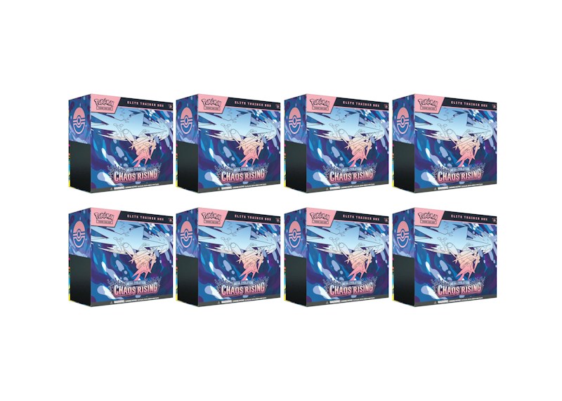 2026 Pok¨¦mon Mega Evolution Chaos Rising Elite Trainer Box 8x Lot
