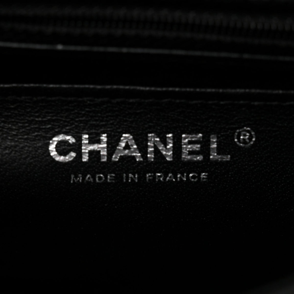 Caviar Quilted Mini Square Flap Black