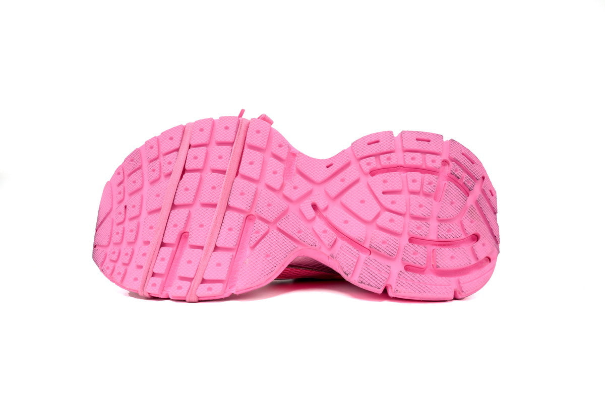 Balenciaga 3XL  men's shoes Track Sneaker ¨C Low-Top Chunky Sole balenciaga runners pink