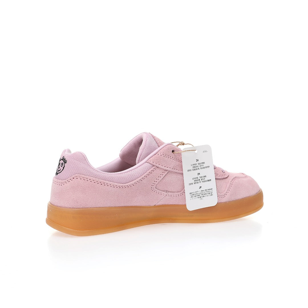 Adidas Originals Gazelle Indoor ¨C Light Pink / Black Gum Suede Low-Top Sneakers