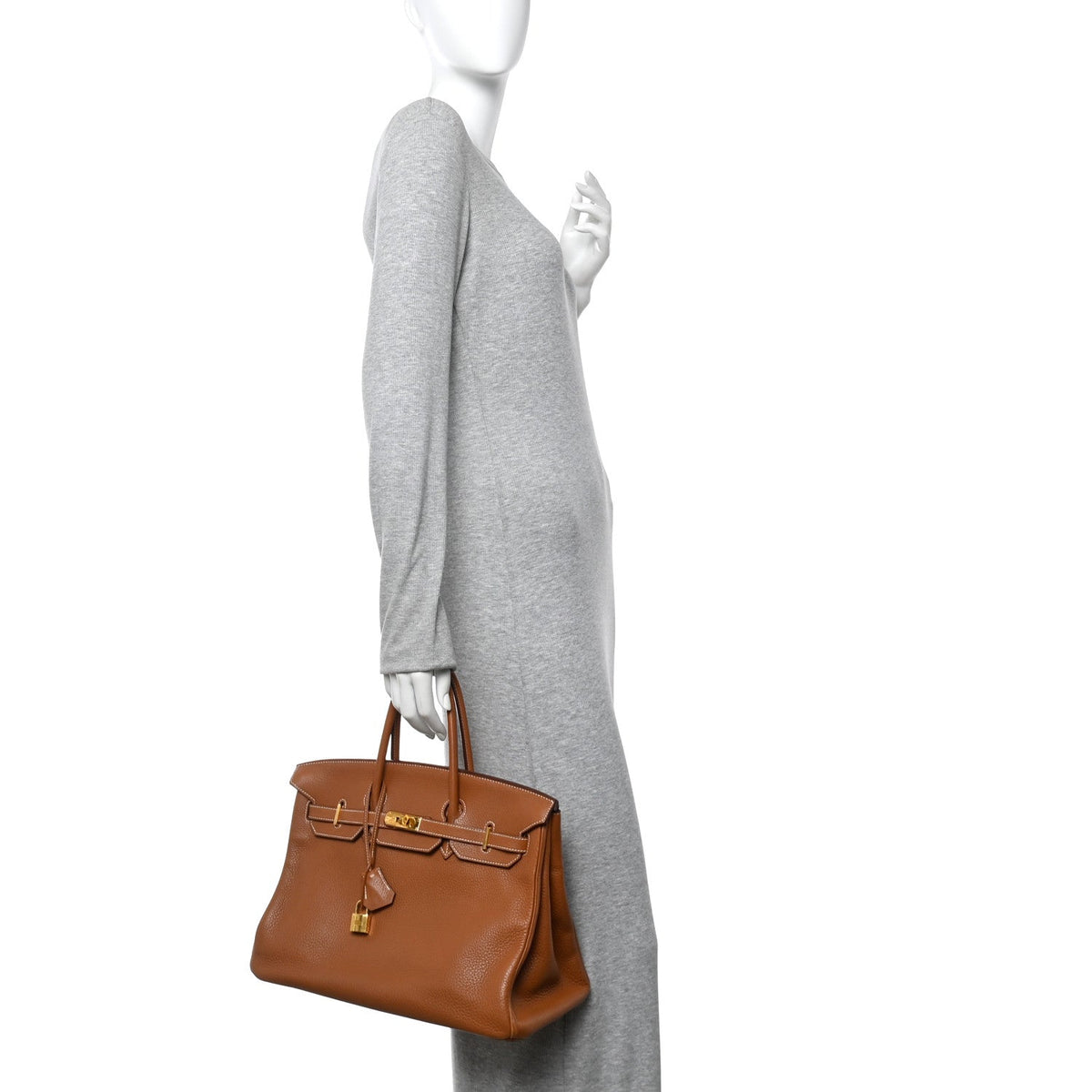 Taurillon Clemence BIRKIN 35 Gold