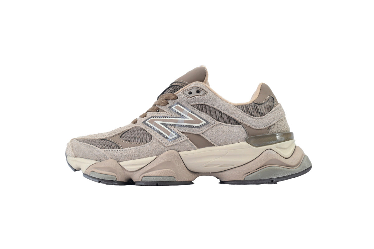 New Balance 9060 Women's & Men's Taupe Beige Cream Chunky Retro Sneakers