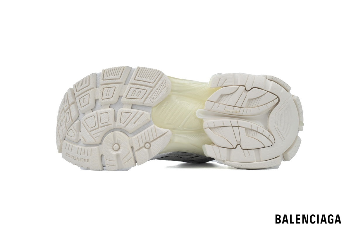 Balenciaga Runner men's shoes  women sneakers ¨C All White