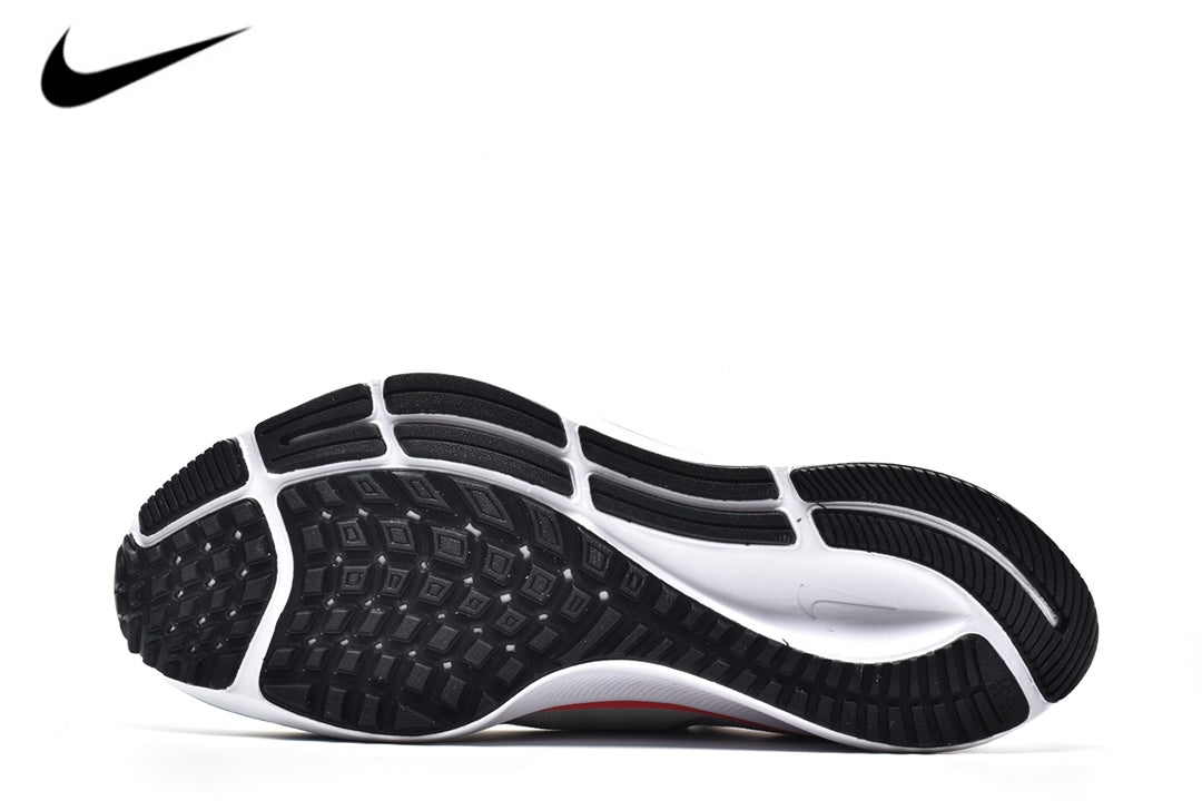 Nike Air Zoom Pegasus 37 ¨C Light Grey / Black / Multi-Color Mesh Running Sneakers