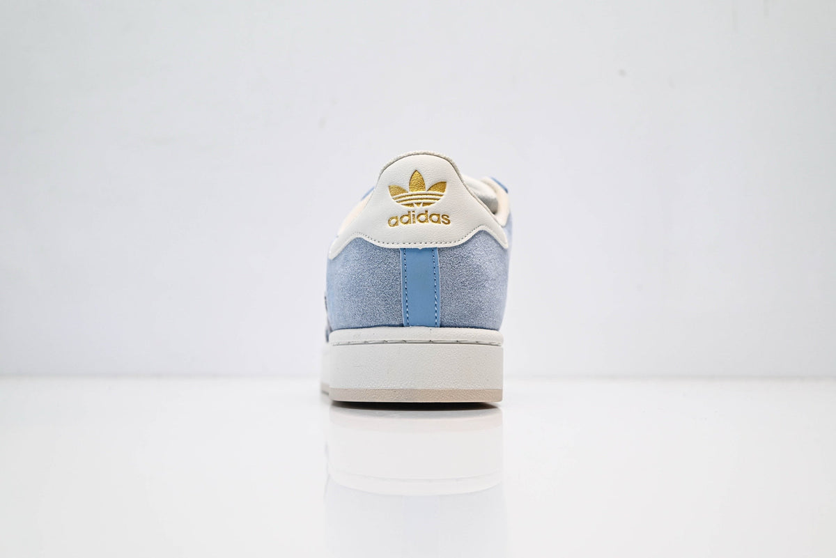 adidas Originals Superstar ¨C Light Blue Suede Upper with Off-White Shell Toe
