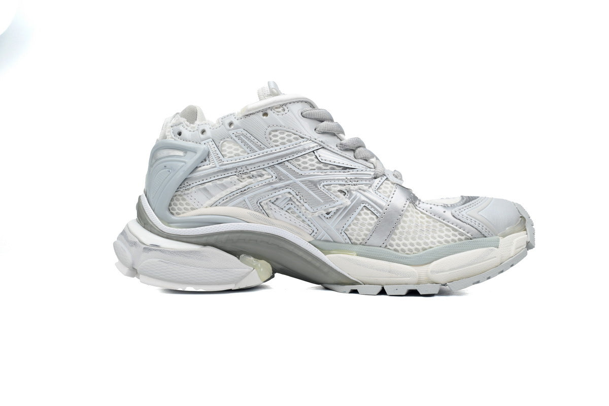 Balenciaga men's shoes Track  Runner Sneaker ¨C Distressed Low-Top  balenciaga runners White