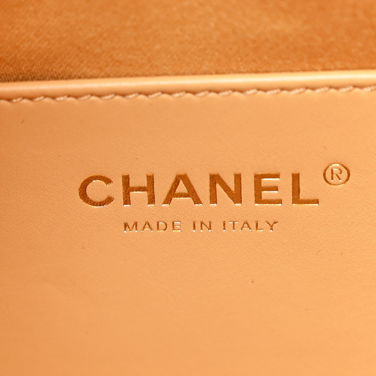 Suede Quilted Small Chanel 25 Handbag Beige