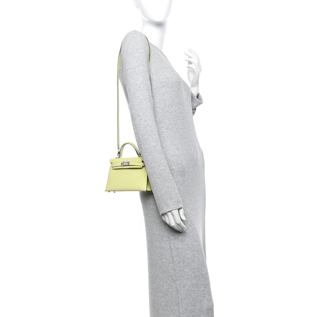 Chevre Mysore Mini Kelly Sellier 20 Jaune Bourgeon