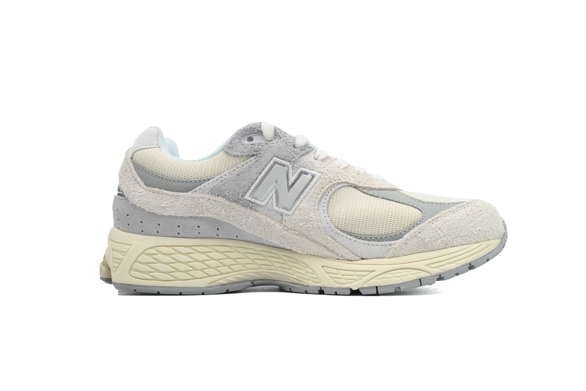 New Balance 2002R Women's & Men's Light Grey & Ivory Retro Sneakers