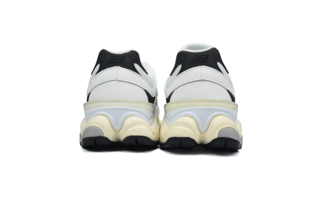 New Balance 9060 Women's & Men's Chunky Retro Sneakers - White, Black & Cream