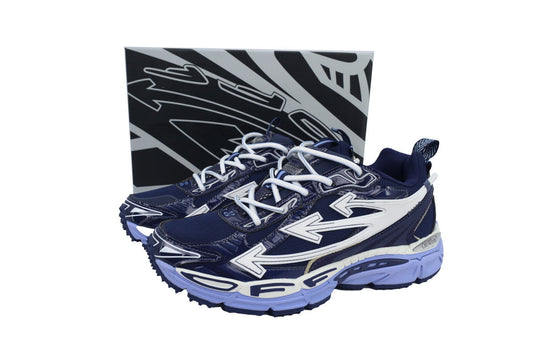 Off-White Be Right Back Women's Men's Navy & Lilac Chunky Sneakers