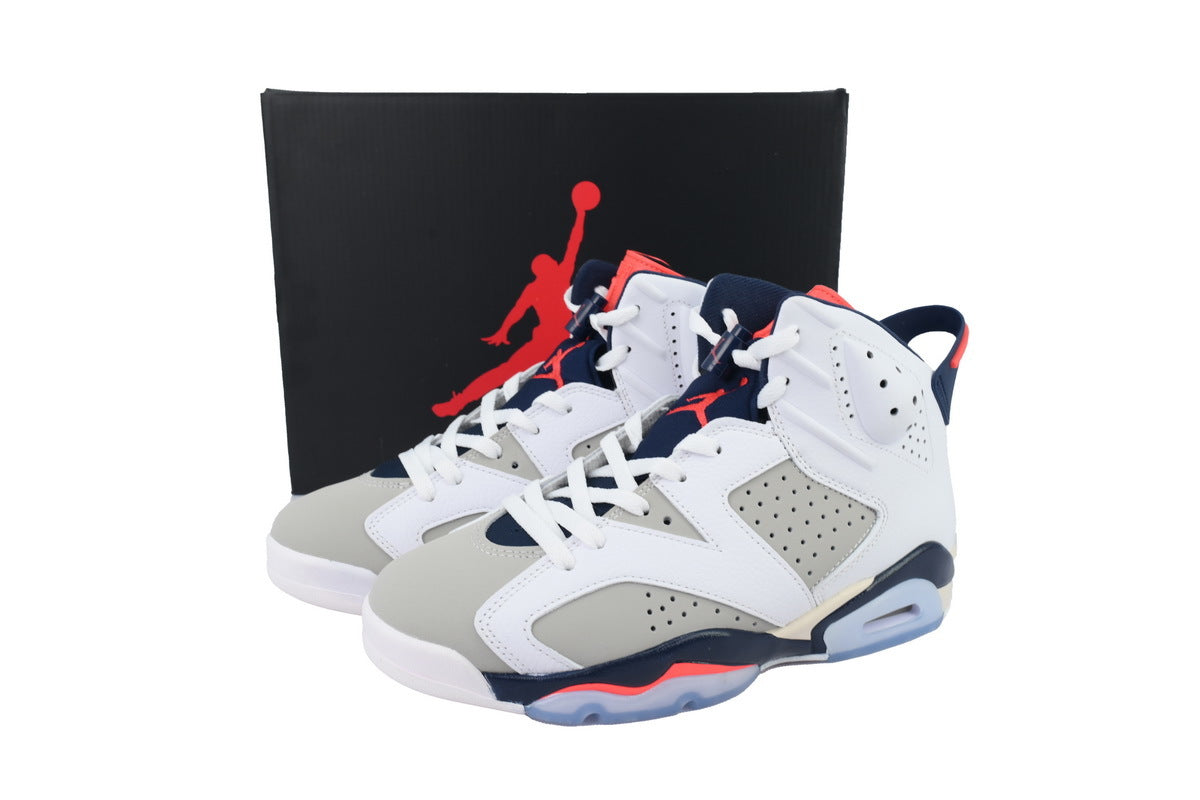 Nike Air Jordan 6 ¨C Retro High-Top Basketball Sneakers