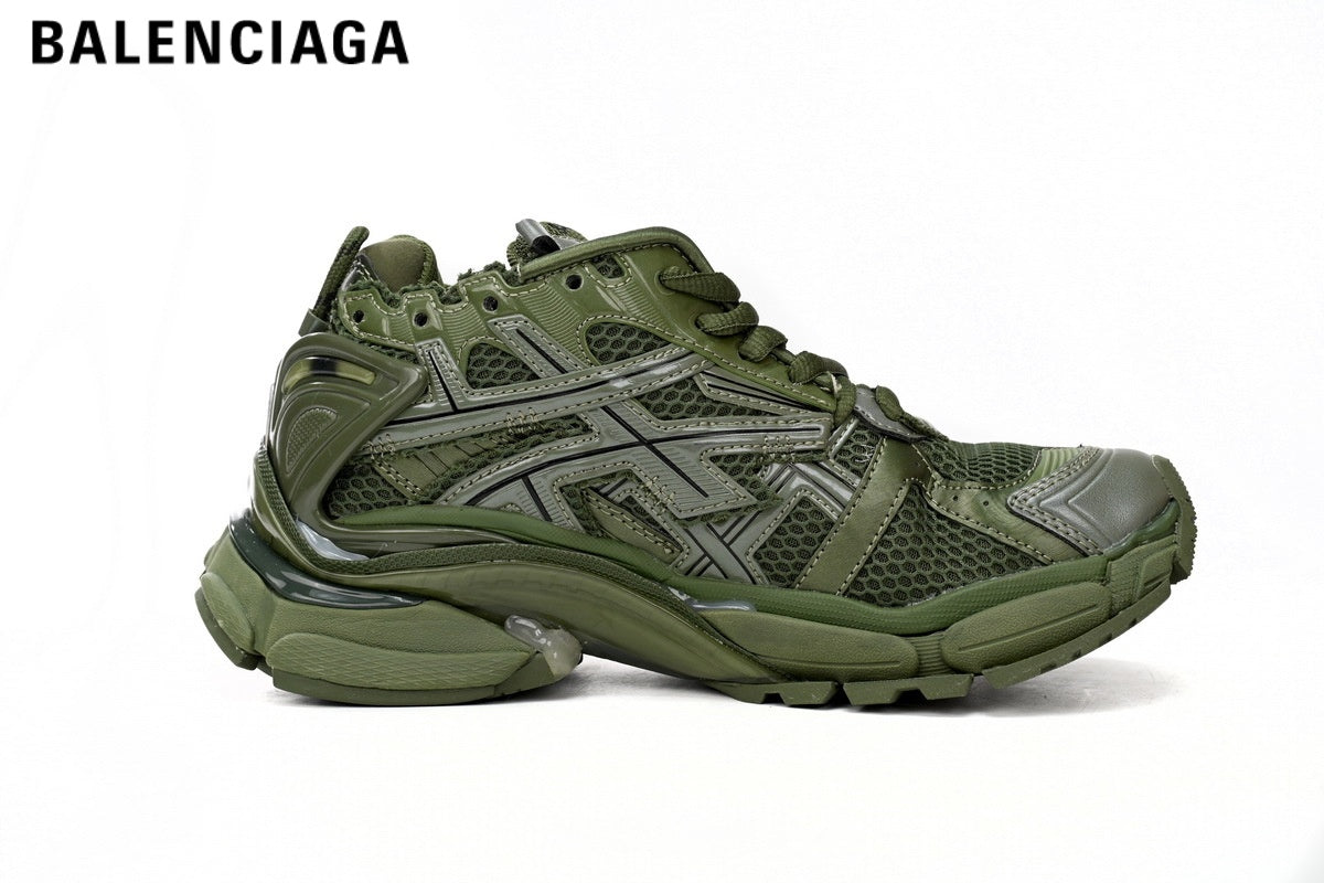 Balenciaga Runner men's shoes  women sneakers ¡ª Green
