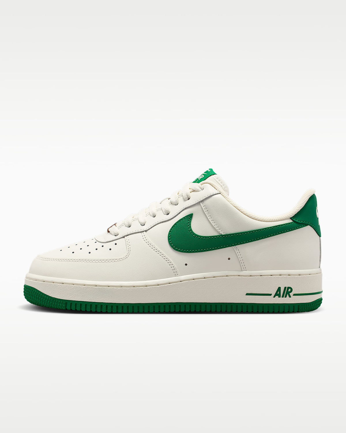 Nike Air Force 1 '07 Sail and Malachite Green Sneakers mens low top shoes