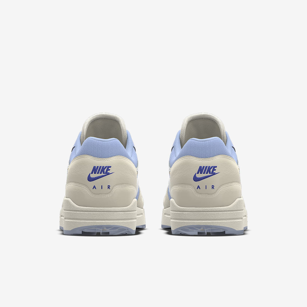 Nike Air Max 1 By You ¨C Light Blue/Cream/Lilac Custom Sneaker