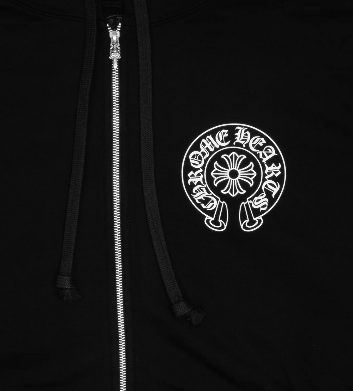 Chrome Hearts Malibu Floral Thermal Zip Up Hoodie