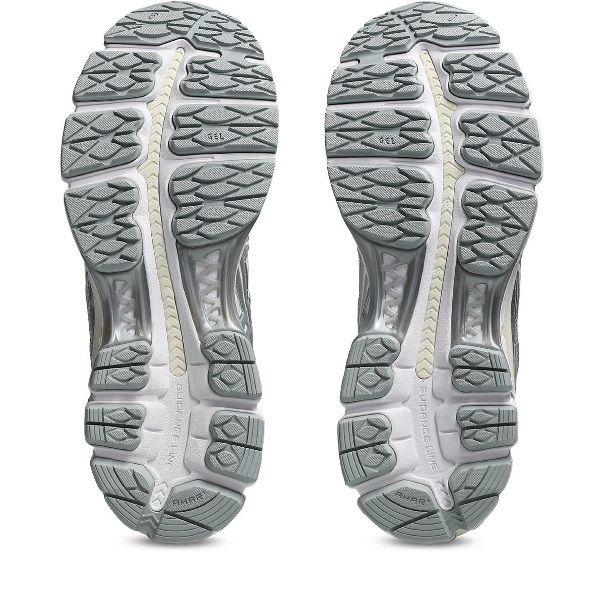 Asics  shoes  neutral running shoes mens  sneakers Gel-Kayano 14 White / Iridescent Silver