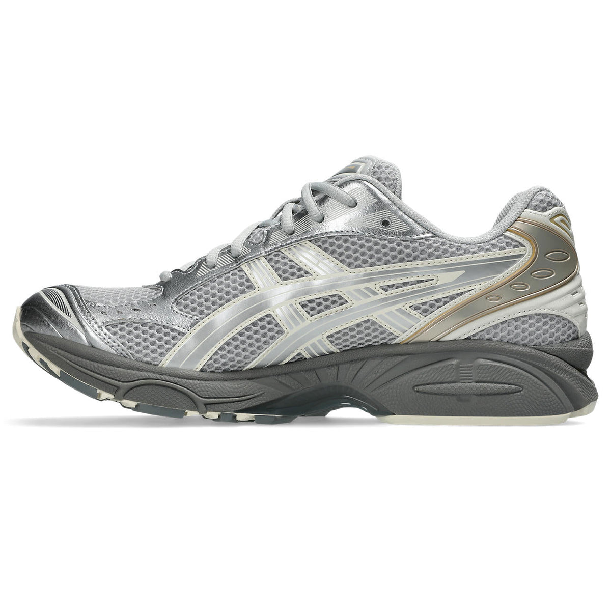 Asics  shoes  neutral running shoes mens  sneakers Gel-Kayano 14 Grey / Metallic Silver / Champagne Gold