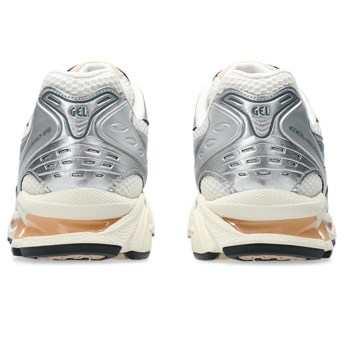 Asics  shoes  neutral running shoes mens  sneakers Gel-Kayano 14 Cream / Metallic Silver / Slate Blue