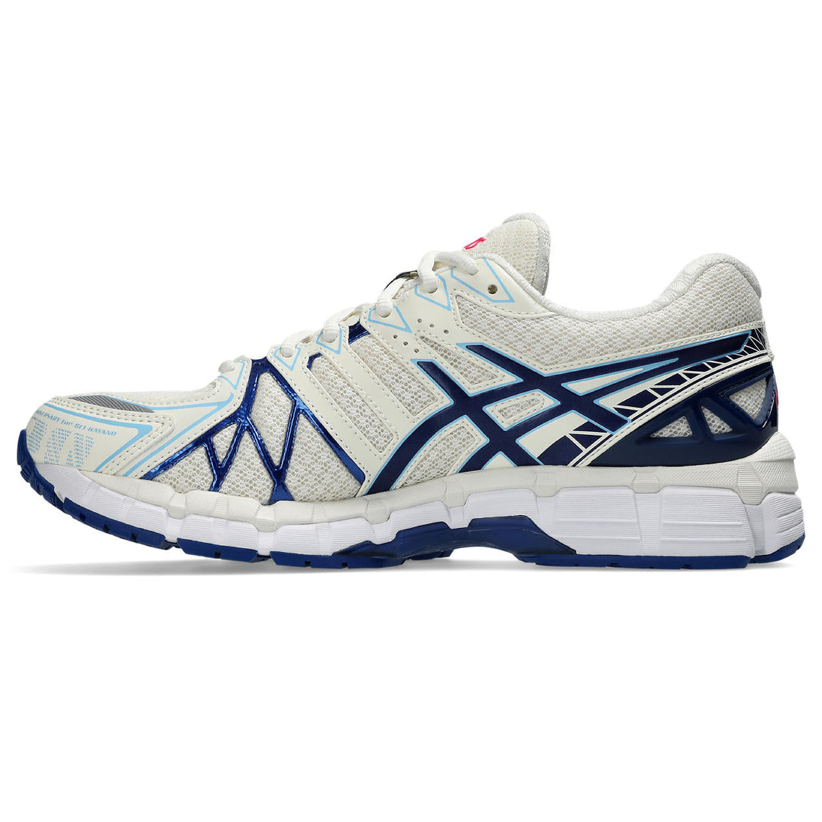 Asics  shoes  neutral running shoes mens  sneakers Gel-Kayano 20 Cream / Navy / Light Blue