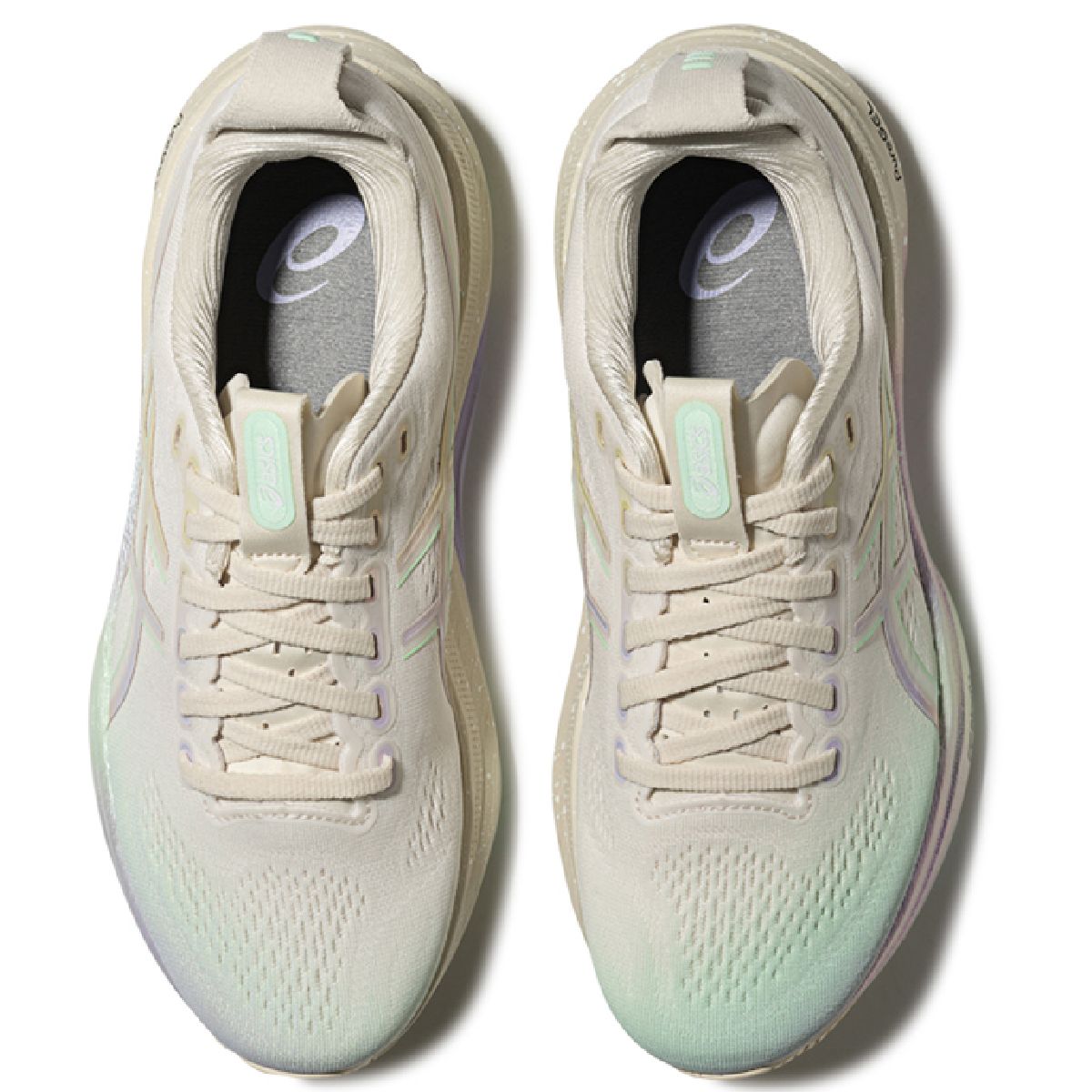 Asics  shoes  neutral running shoes mens  sneakers Gel-Kayano 32 Cream / Iridescent Gradient