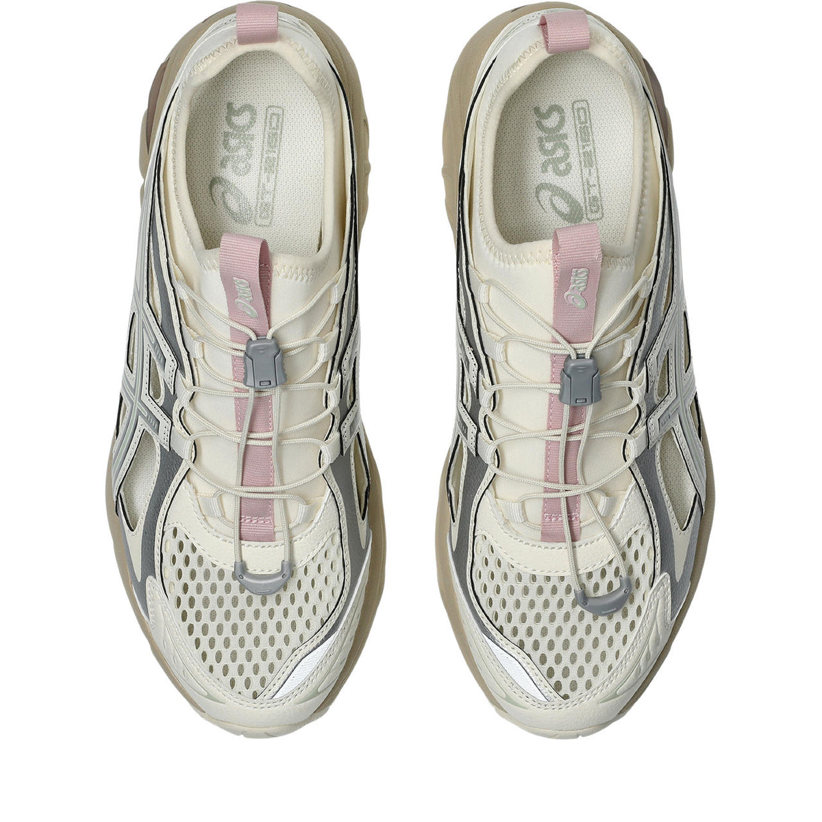 Asics  shoes  neutral running shoes mens  sneakers  GT-2160 Cream / Silver / Light Green / Pink