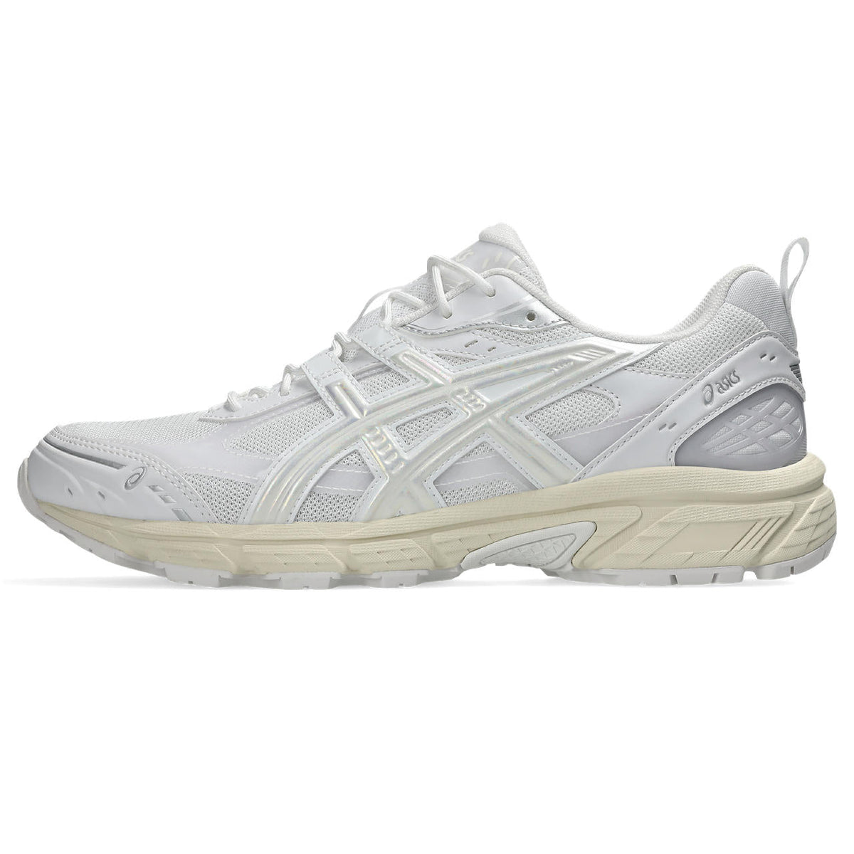 Asics womens shoes  neutral running shoes mens  sneakers Gel-2000 ¨C White/Iridescent/Cream Sneaker