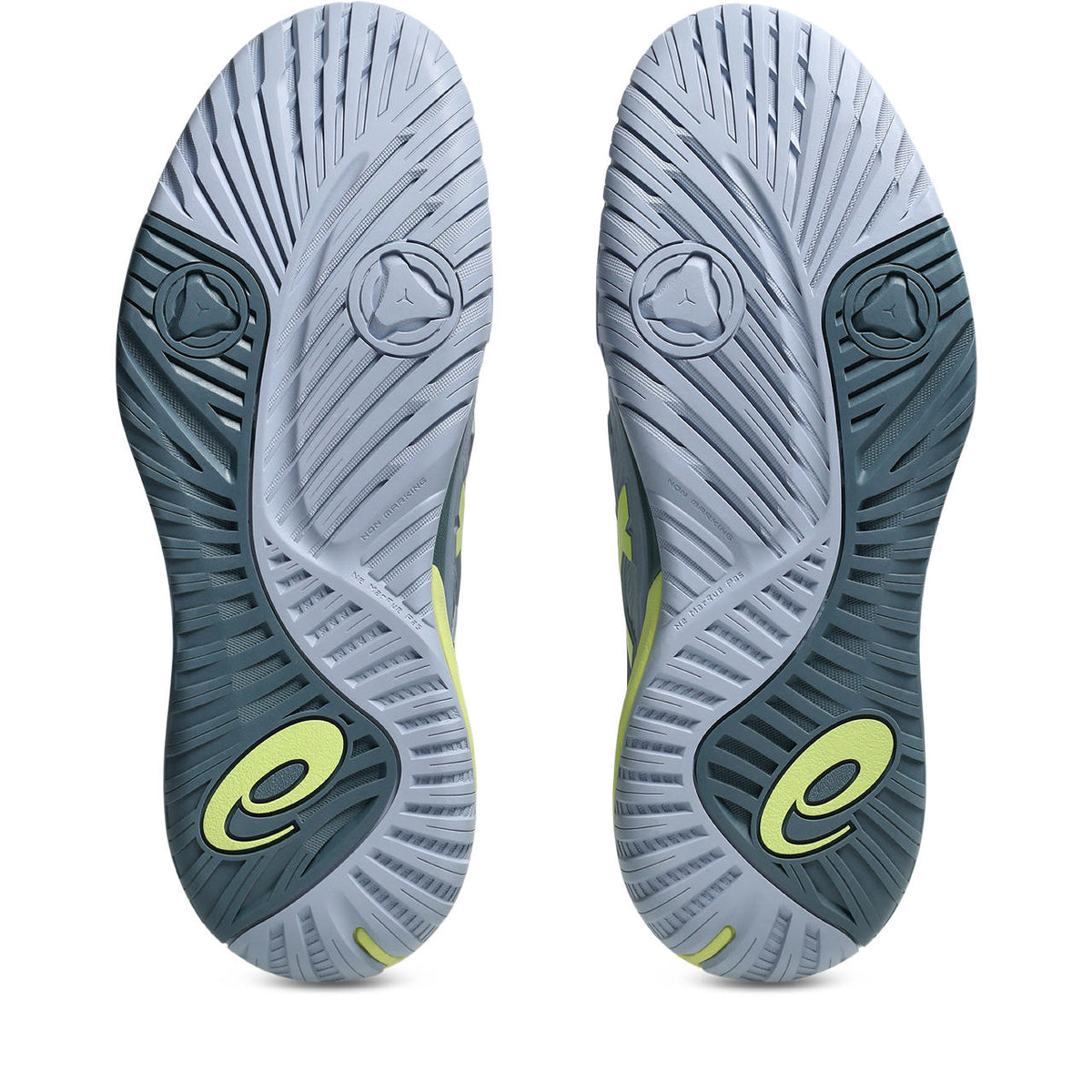 Asics womens shoes  neutral running shoes mens  sneakers Gel-Resolution ¨C Grey/Pale Lime Yellow Tennis Sneaker