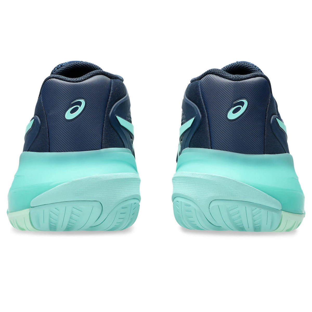 Asics womens shoes  neutral running shoes mens  sneakers Gel-Resolution ¨C Navy/Mint/Turquoise Tennis Sneaker