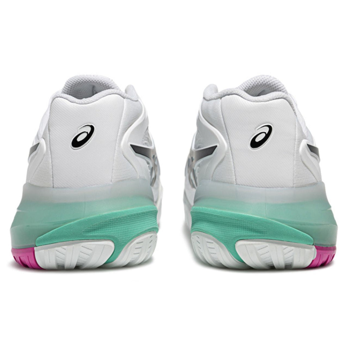 Asics womens shoes  neutral running shoes mens  sneakers Gel-Resolution ¨C White/Black/Pink/Mint Tennis Sneaker