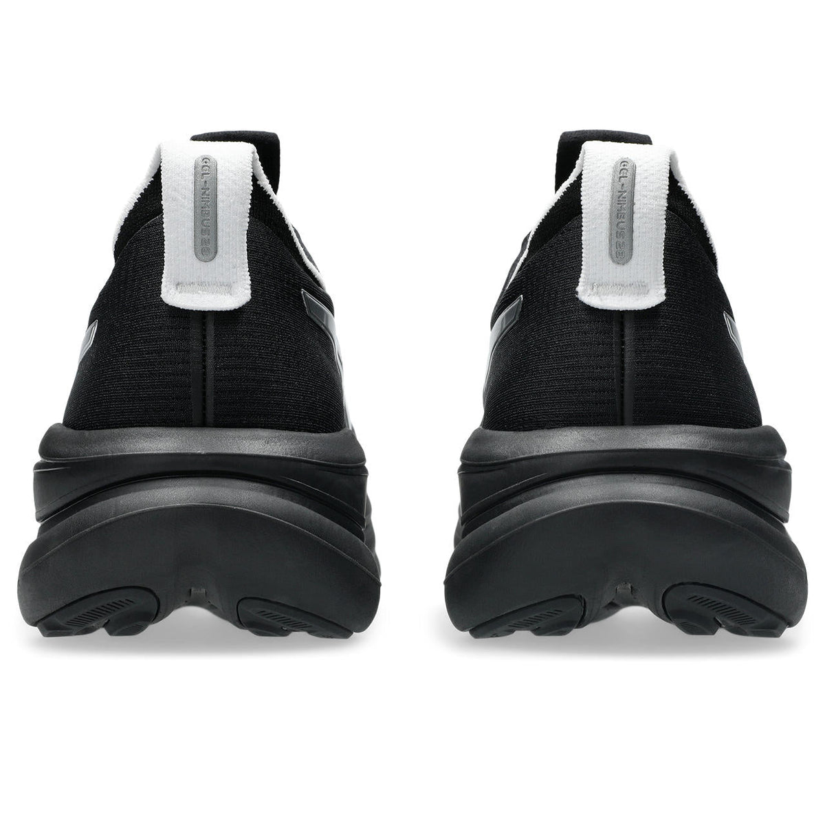 Asics womens shoes  neutral running shoes mens  sneakers  Gel-Nimbus 28 ¨C Black/Silver Running Shoe