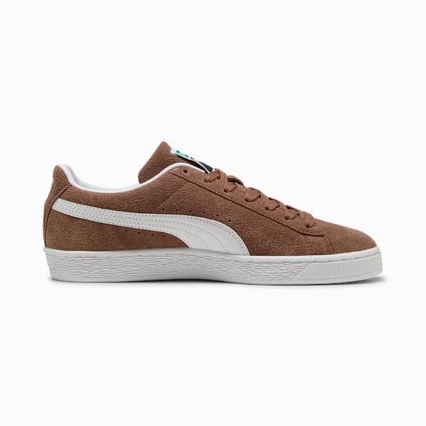 PUMA Suede XL Warm Brown-White-Gold puma shoes for men  womens shoes  roma shoes