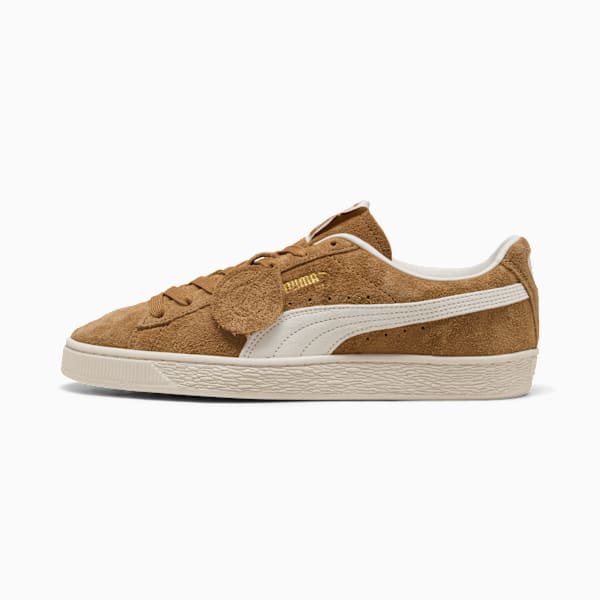 PUMA Suede Classic Caramel Brown-Off-White-Gold puma shoes for men  womens shoes  roma shoes