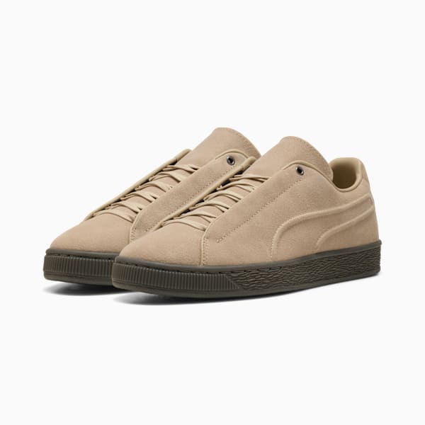 PUMA Suede Premium Khaki-Olive Sole puma shoes for men  womens shoes  roma shoes